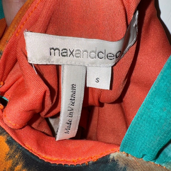 NWT Max and Cleo Multi Color Tie Dye Dress Size Small - Picture 6 of 12